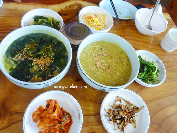 Our Morning Breakfast @ Han Seong Restaurant, Jeju-do, South Korea